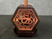 龍韻牌舊料老紅木二胡-編號：癸卯11C42